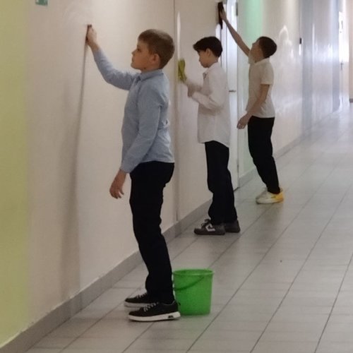 "Неделя чистоты" в СОШ 1