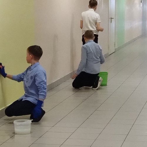 "Неделя чистоты" в СОШ 1