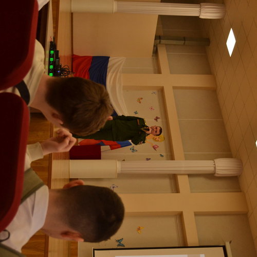 Урок Мужества. Встреча с курсантом Тюменского высшего военно-инженерного командного училища