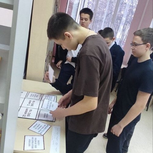 8В и 8Д классы в Чувашском национальном музее