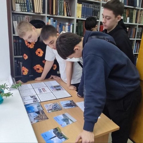 8В и 8Д классы в Чувашском национальном музее