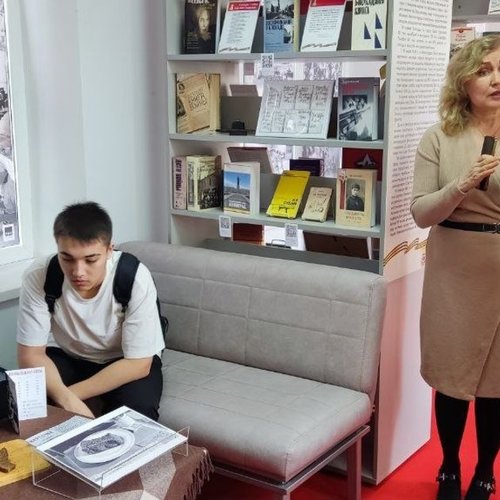 8В и 8Д классы в Чувашском национальном музее