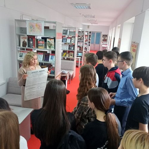 8В и 8Д классы в Чувашском национальном музее