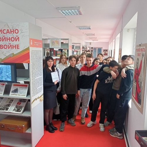 8В и 8Д классы в Чувашском национальном музее