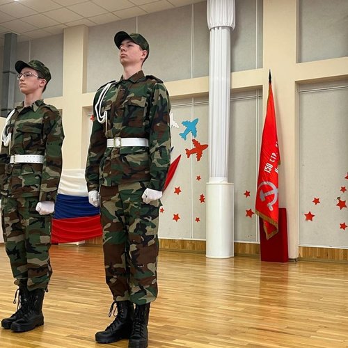 Торжественное открытие акции "Часовой у знамени Победы"