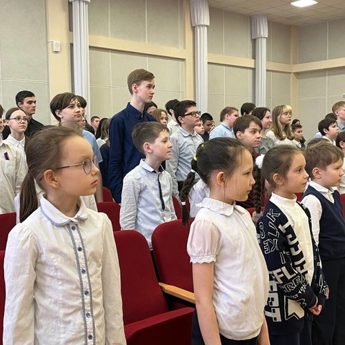 Торжественное открытие акции "Часовой у знамени Победы"