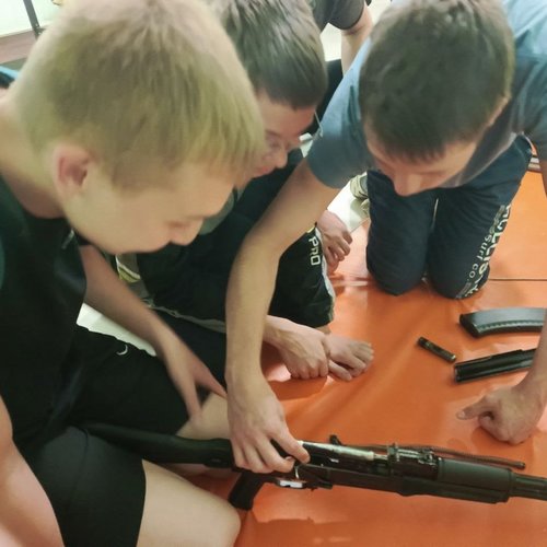 Учебные сборы. 8 классы. 3 день.
