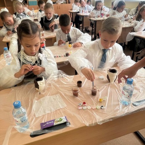 Мастер-класс по росписи карандашницы