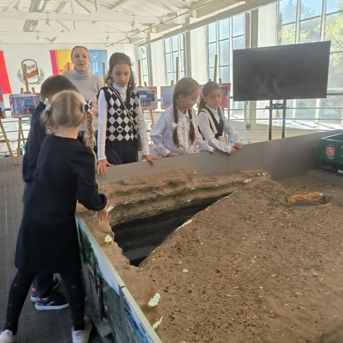 2Г класс в Музее истории трактора