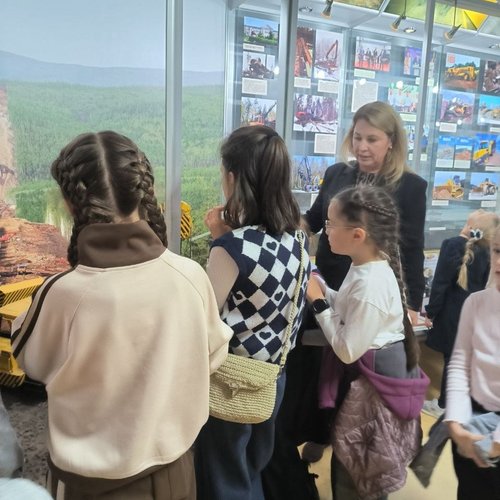 2Г класс в Музее истории трактора