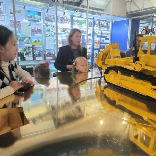 2Г класс в Музее истории трактора