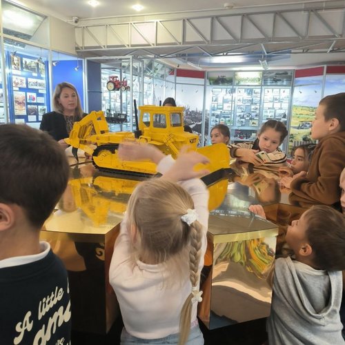 2Г класс в Музее истории трактора