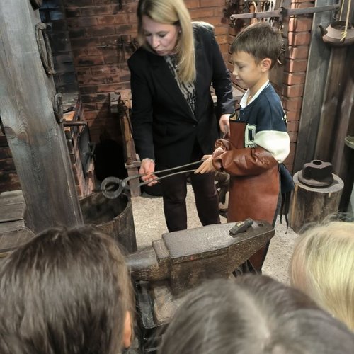 2Г класс в Музее истории трактора