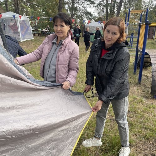 Педагоги СОШ 1 на XVII туристском слете работников образования