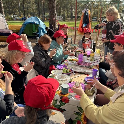 Педагоги СОШ 1 на XVII туристском слете работников образования