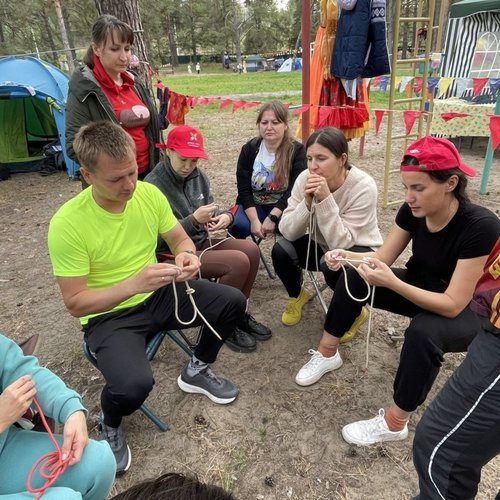 Педагоги СОШ 1 на XVII туристском слете работников образования