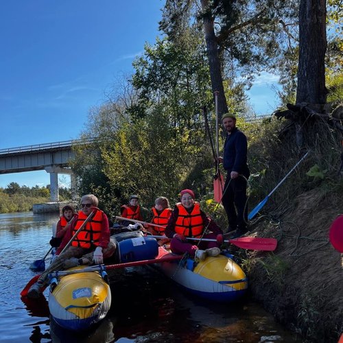 На катамаранах по малой Кокшаге