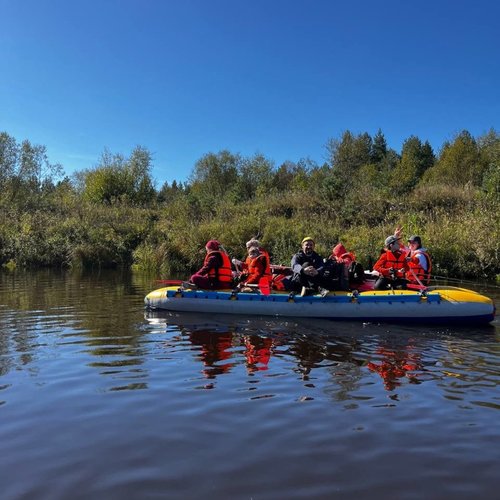 На катамаранах по малой Кокшаге