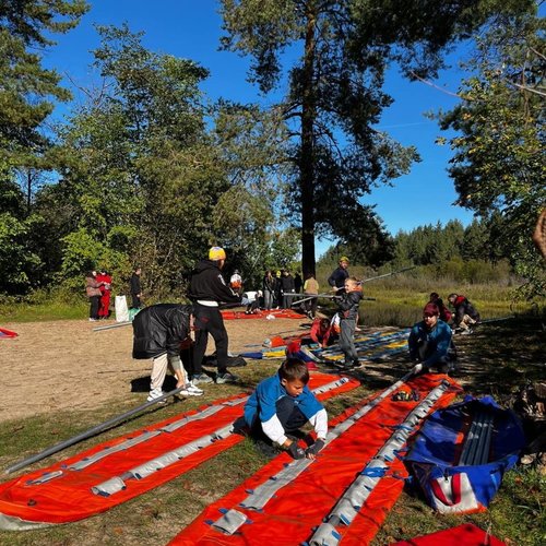 На катамаранах по малой Кокшаге