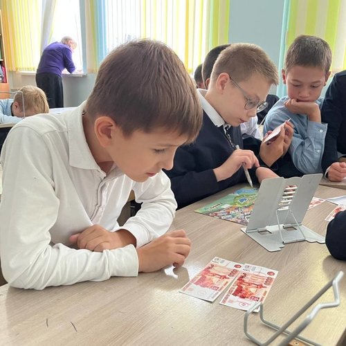  Флешмоб #ДружуСФинансами, в рамках городской Недели функциональной грамотности 