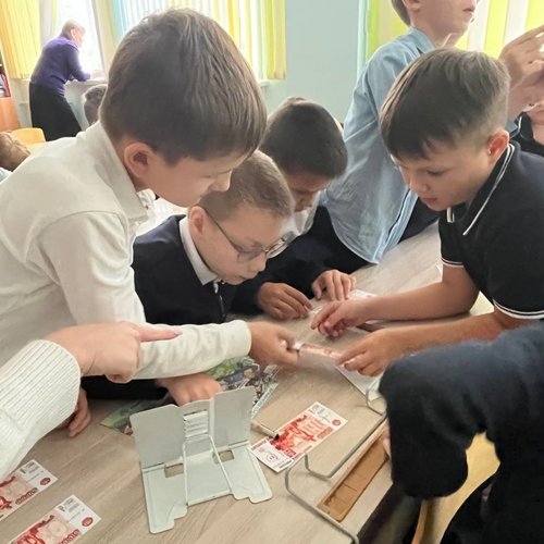  Флешмоб #ДружуСФинансами, в рамках городской Недели функциональной грамотности 