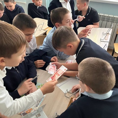  Флешмоб #ДружуСФинансами, в рамках городской Недели функциональной грамотности 