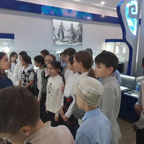 "Живые уроки" 1Д и 6Д в музее чувашской вышивки