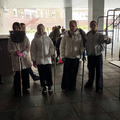 "Чистый четверг" в СОШ 1