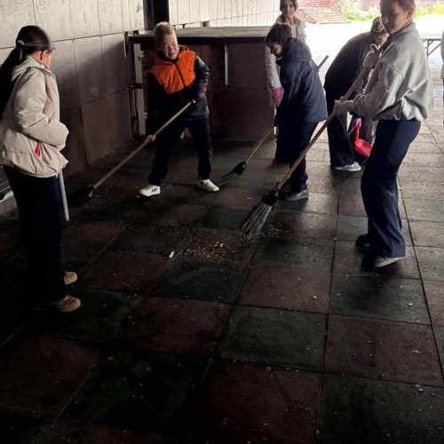 "Чистый четверг" в СОШ 1