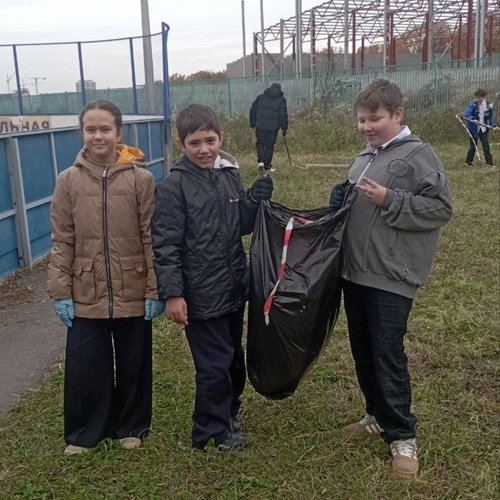 "Чистый четверг" в СОШ 1