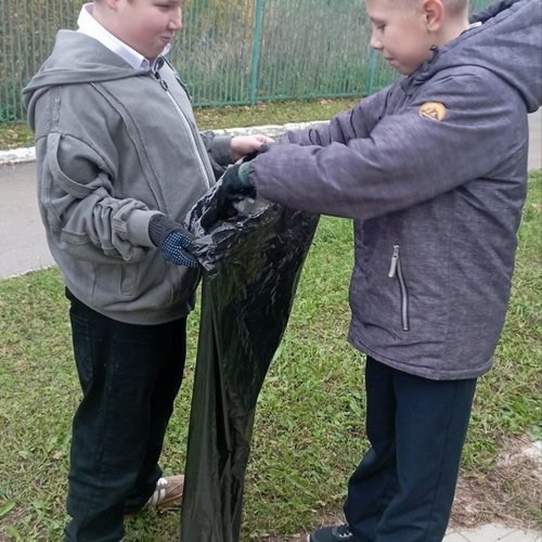 "Чистый четверг" в СОШ 1