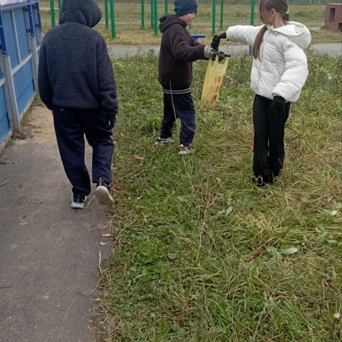 "Чистый четверг" в СОШ 1