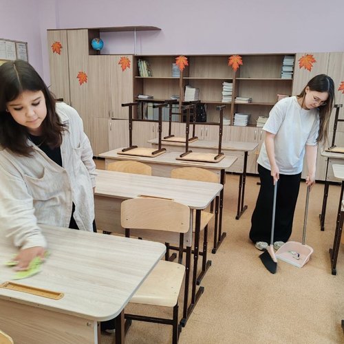 "Чистый четверг" в СОШ 1