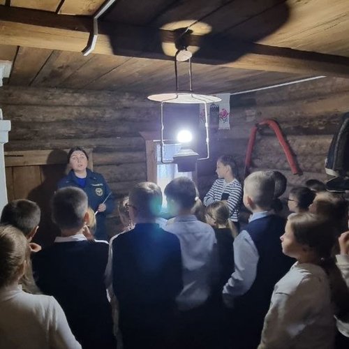 "Живые уроки" по пожарной безопасности