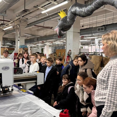 6Д класс на швейной фабрике «Kaysarow»