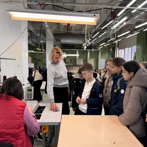 6Д класс на швейной фабрике «Kaysarow»