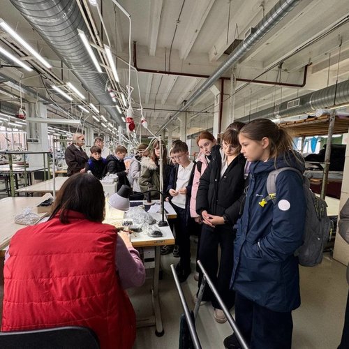 6Д класс на швейной фабрике «Kaysarow»