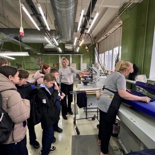 6Д класс на швейной фабрике «Kaysarow»