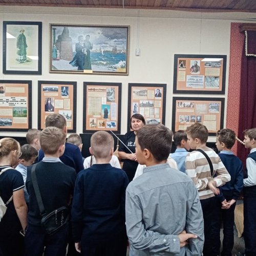 4Д класс а Музее "Н.Я. Бичурин и современность"