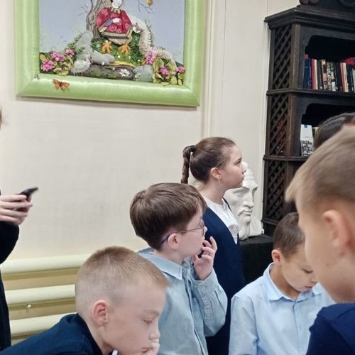 4Д класс а Музее "Н.Я. Бичурин и современность"