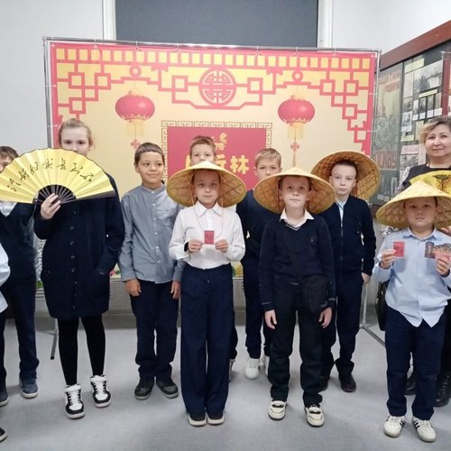 4Д класс а Музее "Н.Я. Бичурин и современность"