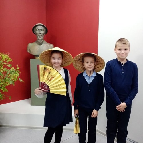 4Д класс а Музее "Н.Я. Бичурин и современность"