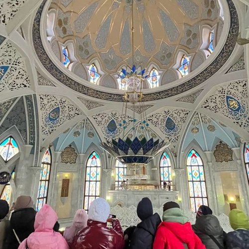 4Б знакомится с Казанью