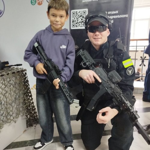 Семьи СОШ 1 стали участниками  праздничного концерта ко Дню отца