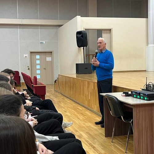 Профориентационная встреча с  представителем научно-производственной фирмы "МЕТАЛЛИКА" Судленковым Алексеем Алексеевичем