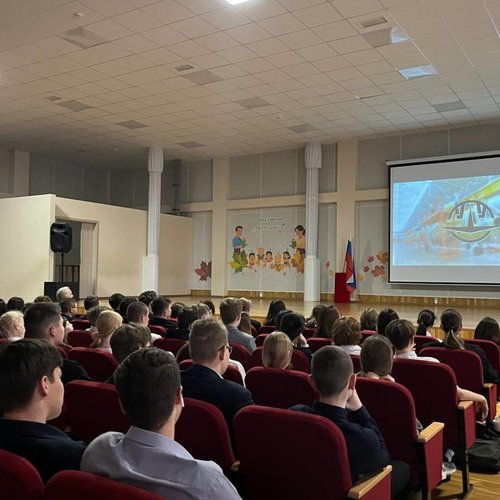 Профориентационная встреча с  представителем научно-производственной фирмы "МЕТАЛЛИКА" Судленковым Алексеем Алексеевичем