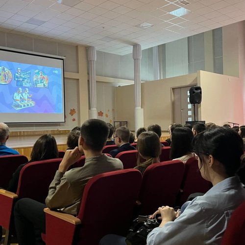 Профориентационная встреча с  представителем научно-производственной фирмы "МЕТАЛЛИКА" Судленковым Алексеем Алексеевичем