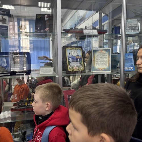 3И в Музее академика - кораблестроителя А. Н. Крылова 