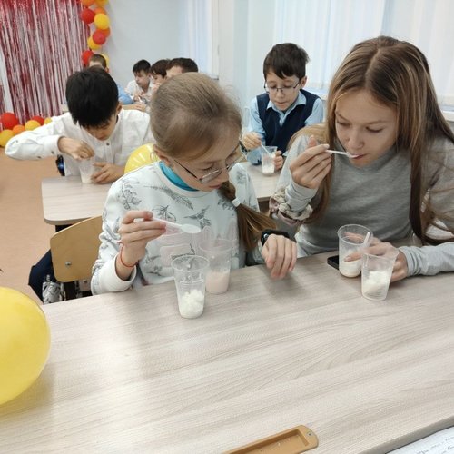 Мастер-класс по изготовлению мороженого.