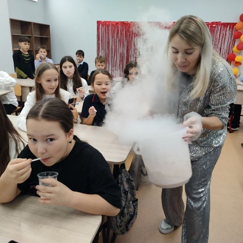 Мастер-класс по изготовлению мороженого.